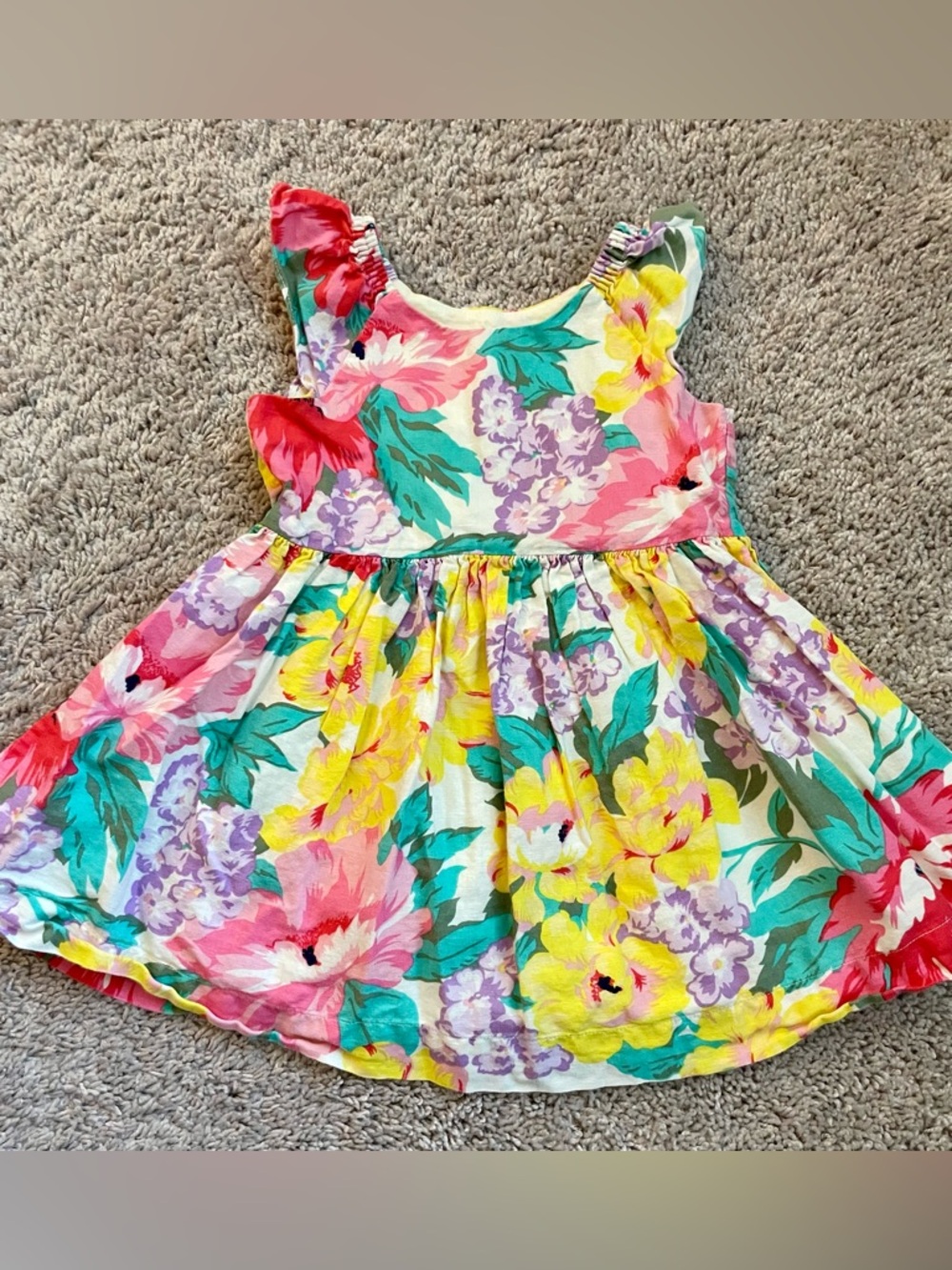 Baby GAP Floral Lined Dress